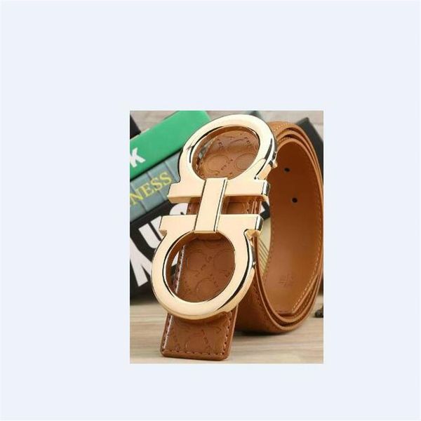 

fashion leather belt belts for men woman women big buckle belt mens belt299i, Black;brown