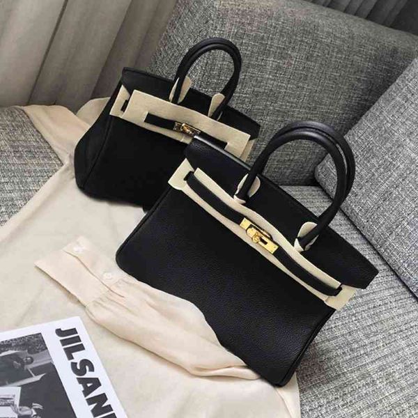 

bags herme designer women litchi cattle 2022 leather women's wedding bride's portable shoulder cross ke1ly bag