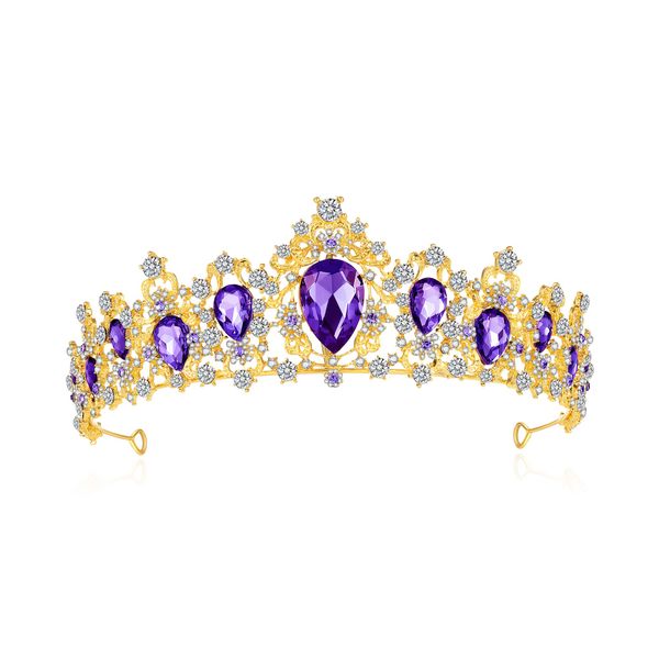 

headbands gold tiaras and crowns for women girls rhinestone princess birthday queen wedding bride halloween hair accessori bdejewelry amxzi, Silver