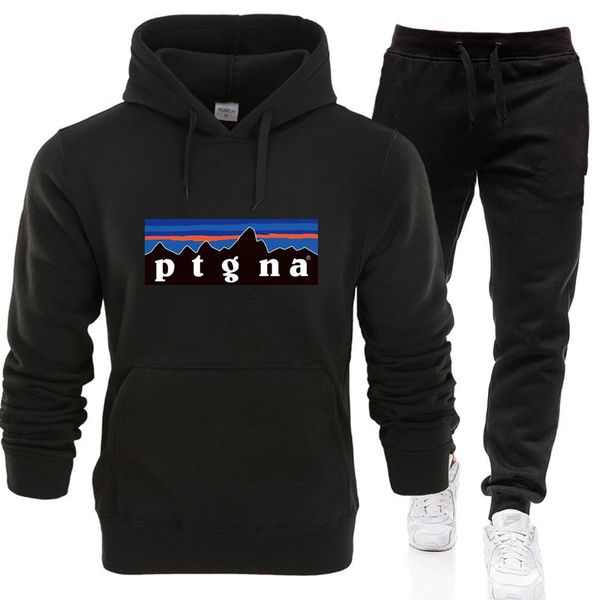 

fashion men's tracksuit hoodies pants women's clothing sweatshirt sweat suit patagonias men's polo shirt, Gray