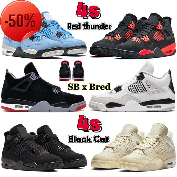 

boots jumpman 4 men basketball shoes 4s bred mens womens sneakers black cat white oreo infrared cactus jack cool grey outdoor sports trainer