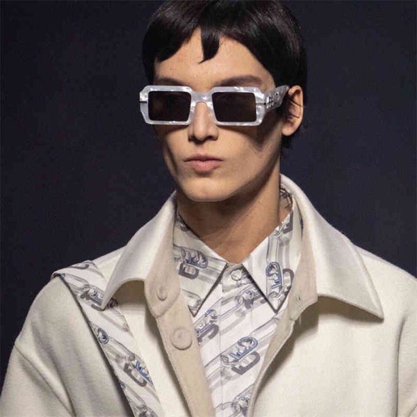 

sunglasses f ins same hip hop trendsetter street s square star net red f0434 o28n, White;black