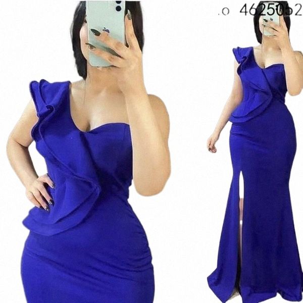 

ethnic clothing ethnic clothing one shoulder bodycon split female ruffles maxi red dress african style elegant evening party long dresses 20