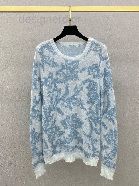 

women's sweaters designer 2022 autumn new little bee embroidery mohair round neck long sleeve sweater versatile casual korean female q3, White;black