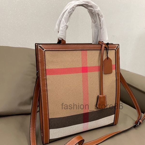

large capacity handbag crossbody bag women shoulder bags fashion patchwork tartan color removable strap zipper pyik