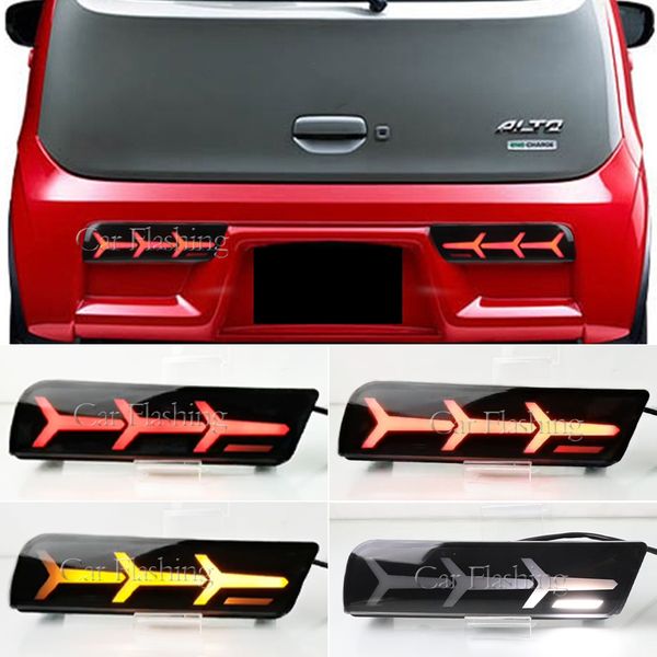

2pcs led reflector for suzuki alto 2016 2017 2018 2019 2020 2021 2022 rear light brake light bumper light fog lamp