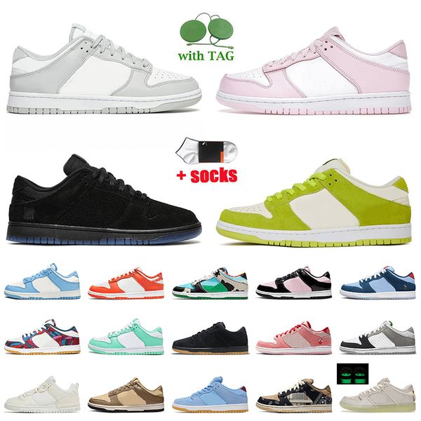 

2023 oots authentic og running shoes low coast unc white black pink grey fog parra mummy glow skate trainers women men undefeated sneakers l