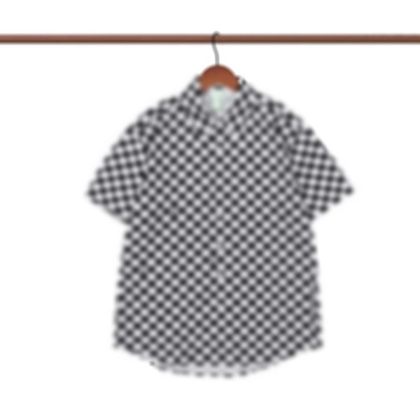 

22ss designer shirt mensblack splash ink print bowling shirt hawaii floral casual shirts men slim fit short sleeve dress hawaiian t-shirt la, Gray;blue