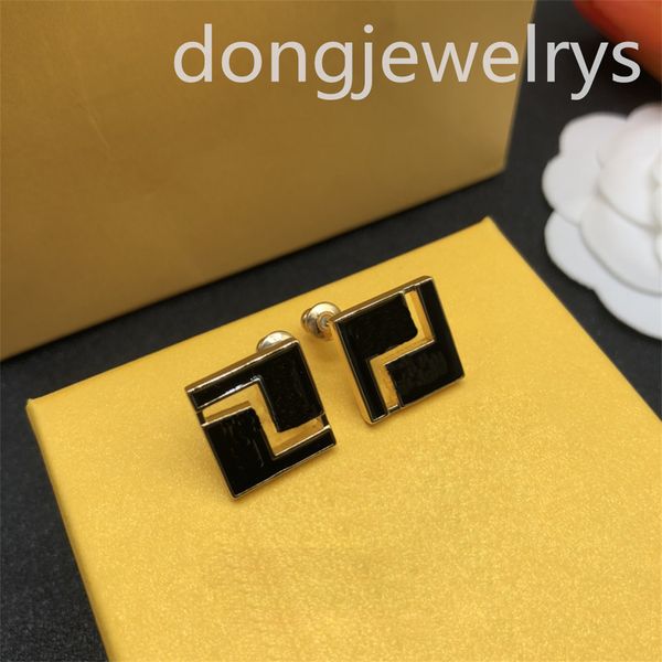 

women triangle earring simple earrings enamel charm stud clips wedding party jewelry gift dongjewelrys phnom penh hollow petite earrings, Golden