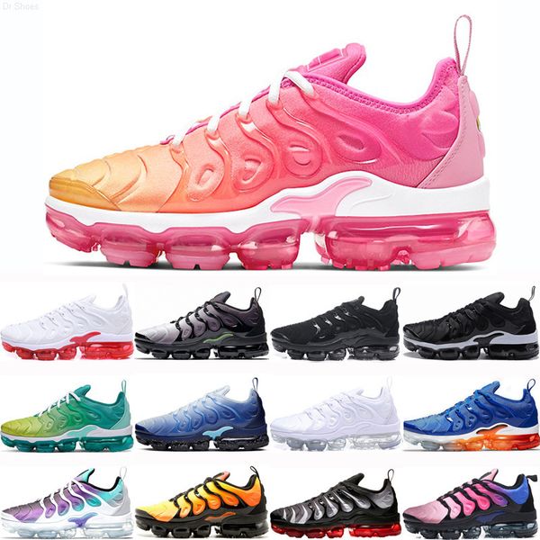 

tn plus running shoes for men women be true pink sea wolf grey triple black white outdoor sports trainers sneakers