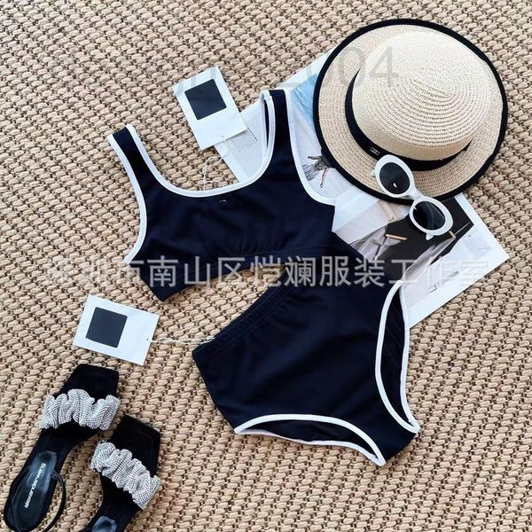 

women's tracksuits designer nanyou xiaoxiangfeng 2022 spring summer sports vest underwear high waisted pants swimwear xh73, Gray