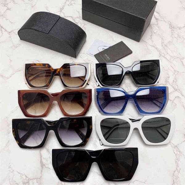 

sunglasses p family women's net red same personalized plate small face sunglasses spr15w 880b, White;black