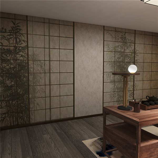 

chinese style landscape bamboo wallpapers seamless background wallpaper film and television wall wallpaper living room sofa office mural
