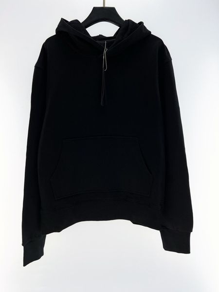 

mens designer hoodies mens sweatshirts 4 color letter printing womens long sleeve hooded hoodie solid sweatshirt fashion sportswea, Black