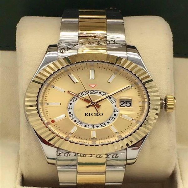 

men's automatic watch 40mm 2813 mechanical movement 316 fine steel super luminous leisure sports designer watch296j, Slivery;brown