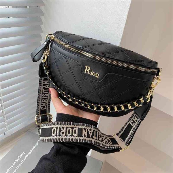 

shoulder bags 80% off super early autumn waist female ins chain embroidery line women's chest version single