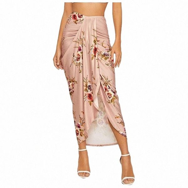 

skirts skirts jaycosin women pencil skirt high waist slit elegant wrap asymmetrical long 2022 ladies summer bottoms 0115 q7db#, Black