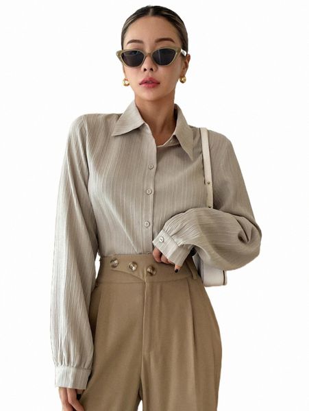 

women's blouses & shirts dazy solid button front shirt g2vf#, White