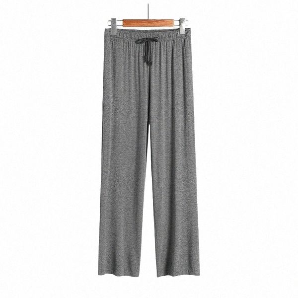 

men's sleepwear men's sleepwear plus size men summer long sleeping pants mens casual sleep trousers loose comfortable elastic bott, Black;brown