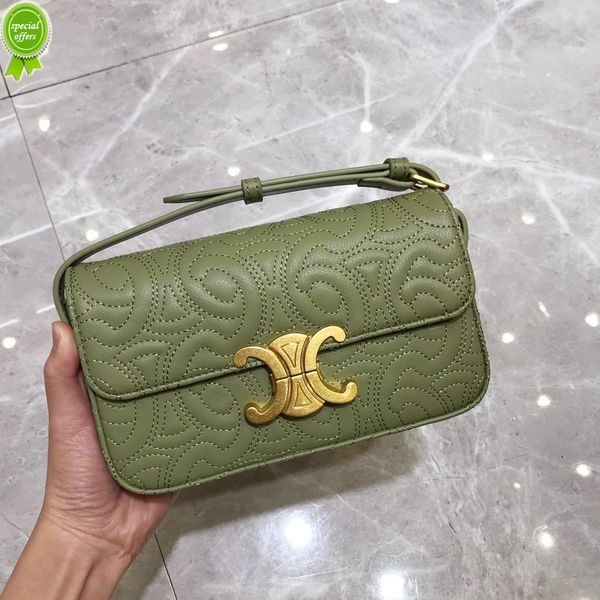 

designer clutch bag purses ladies handbags 2022 summer new embroidered triumphal fashion texture portable one shoulder small buckle