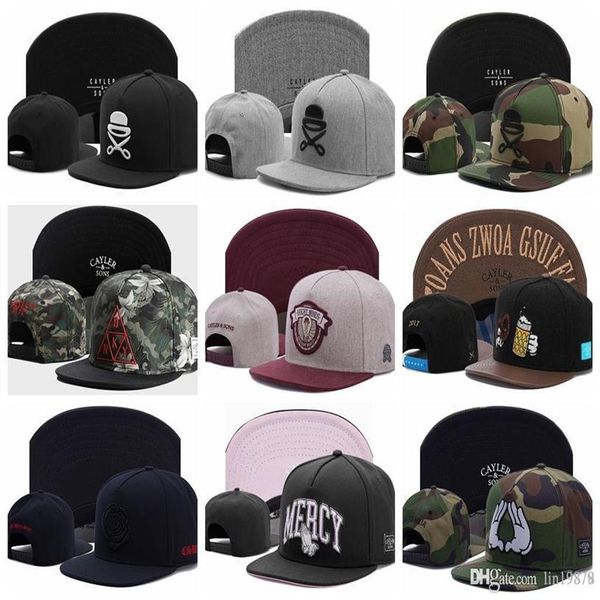 

2019 arrivel cayler & sons camo baseball caps gorras bones hip hop cap flat-brimmed hat snapback cap hats for men and women2726, Blue;gray