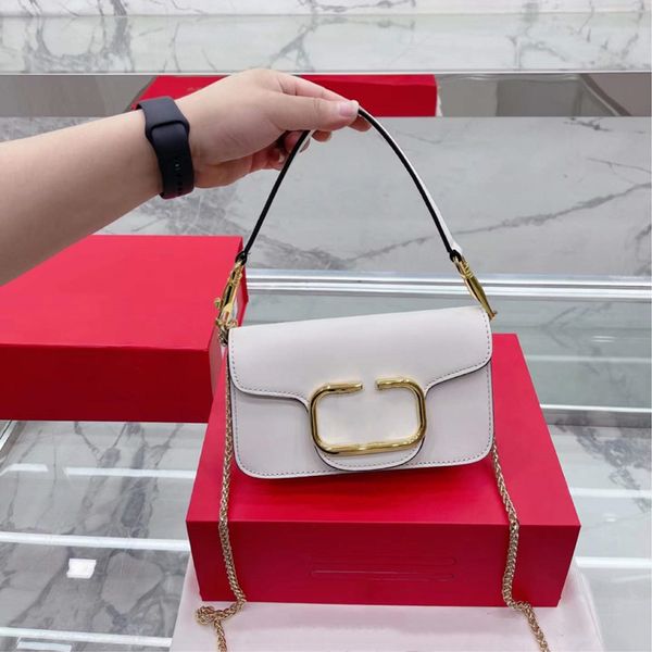 

designer bags Loco Chain Bags luxury handbag woman crossbody tote bag fashion lady casual handbags cute purse baguette 5A 2 size, Box(could get damaged)