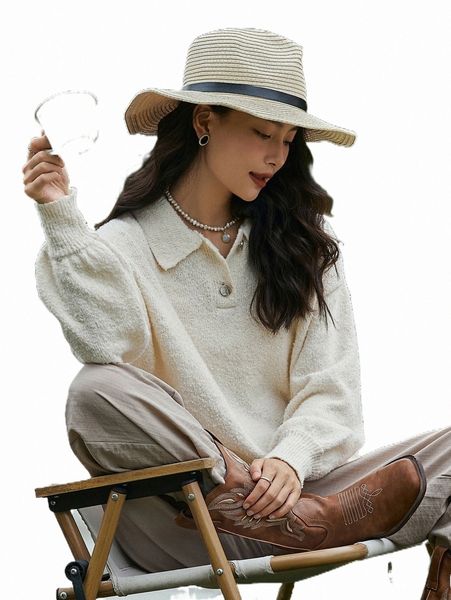 

women's sweaters dazy button front drop shoulder sweater u8nl#, White;black