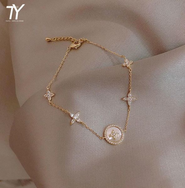 

new bracelet mode micro zirkoon korean women039s jewelry classic alloy plum, Golden;silver
