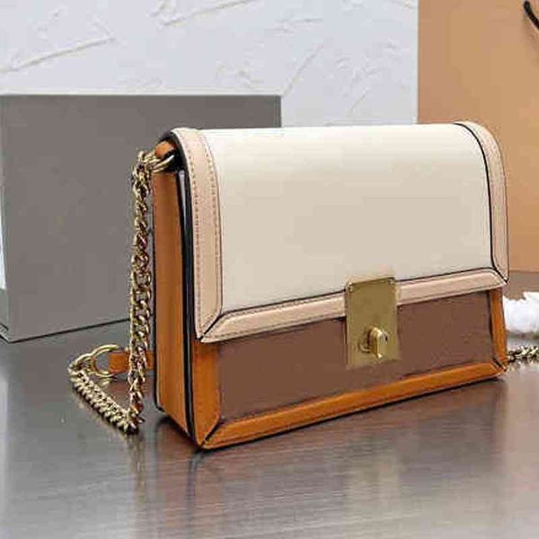 

shoulder bags crossbody bags tote contrast color leather for women travel fashion shoulder simple chain ladiesfemale purses 220415