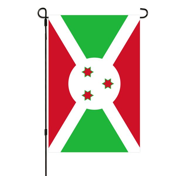 

burundi flag burundian garden flags 30x45cm vertical double sided patriotic small garden banner for yard outdoor decor