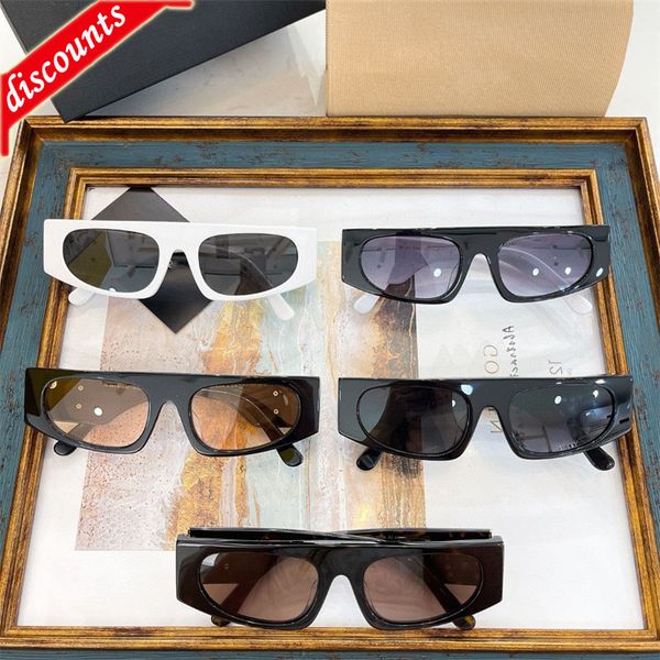 

designer sunglasses 2022 new cat's eye personalized fashion ins net red same face small dg6610, White;black