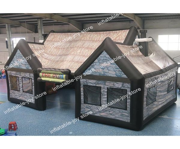 

portable air bar inn for outdoor big party tent with blower inflatable pub