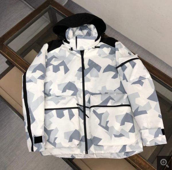 

mens winter jacket puffer designer down jackets 22ss women coat cotton parka overcoat design thick warm hooded down windbreaker clothing 202, Black