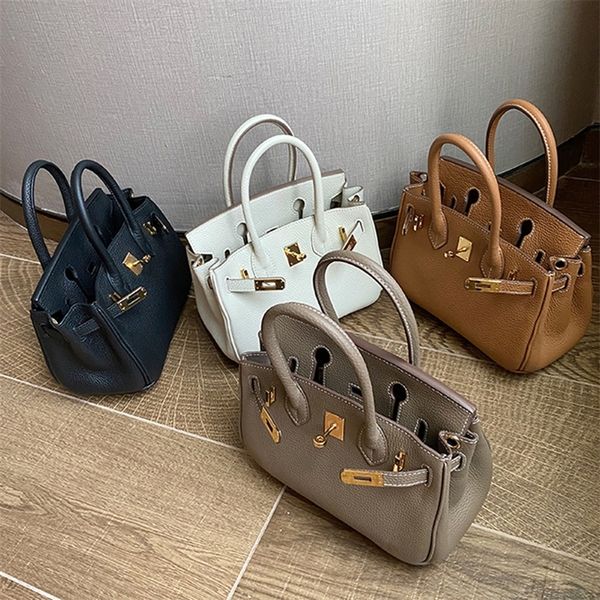 

designer bags birkins handbag female cowhide mini platinum leather simple and versatile portable oblique cross mobile phone small tote bag