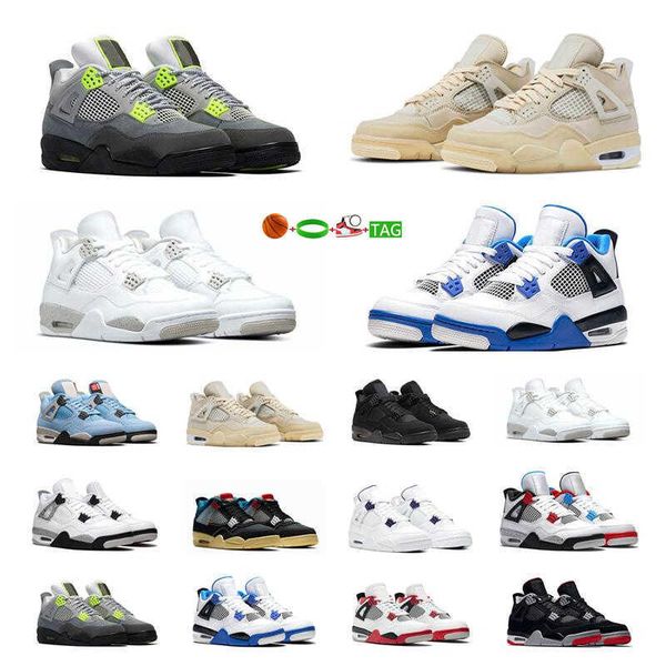 

basketball shoe 4s white oreo starfish taupe haze black cat women sneakers with miniball