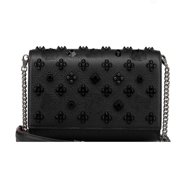 

women luxurys rivet bags personalityhead embossed holding envelope shoulder bag street trend head genuine leather handbag purse fa239c