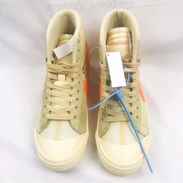 

2022 mid 2 0 off mens sneakers running shoes blazer spooky grim reepers all hallows women rainbow white trainer skateboard m03247l, Black;brown