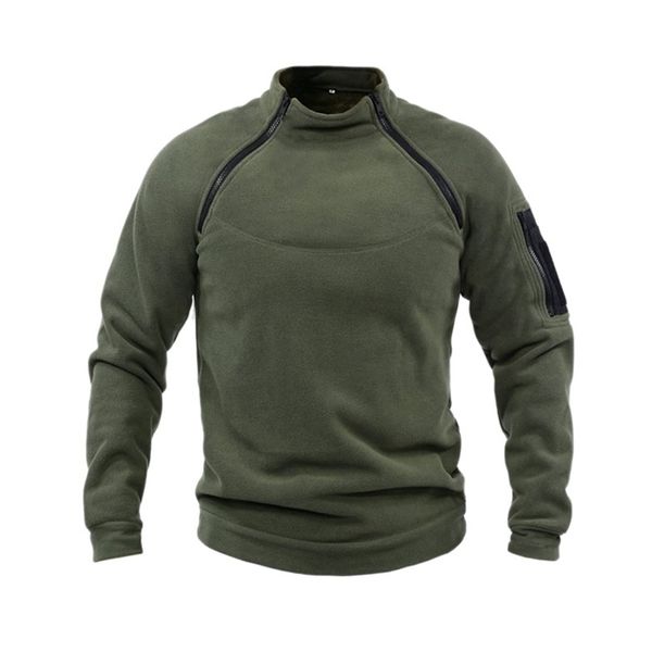 

mens jackets men winter fleece parka mens coat casual tactical army outwear thick warm bomber military man clothes 220905, Black;brown