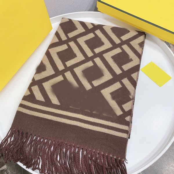 

23ss 2color luxury brand cashmere scarves women winter warm shawls wrap letter design bufanda thick blanket thicken scarf neckerchiefs, Blue;gray