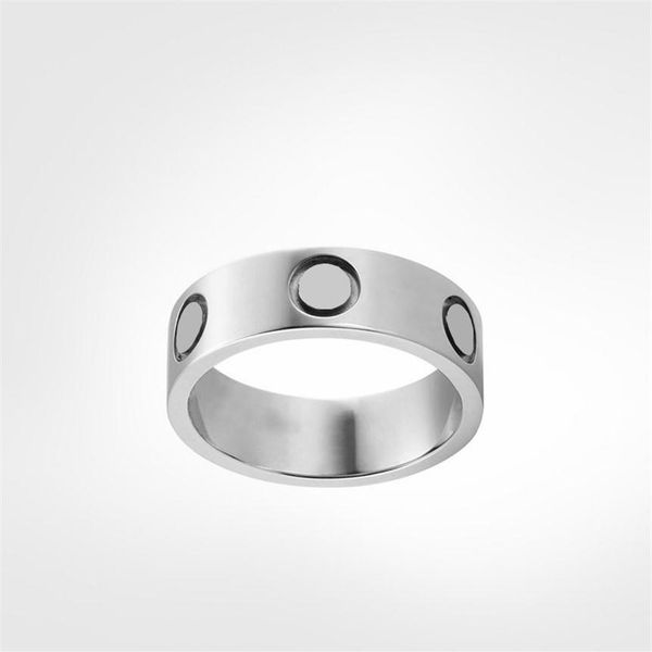 

love screw ring mens band rings 2021 designer luxury jewelry women titanium steel alloy gold-plated craft gold silver rose never fade n272o