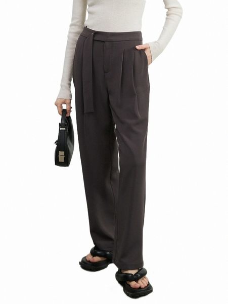 

women's suits & blazers draped plicated detail tailored pants d6el#, White;black