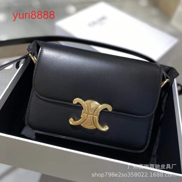 

designer celins bags and handbags triumphal arch tofu bag 2022 new box upgrade