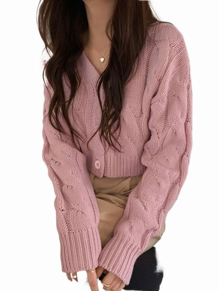 

women's sweaters dazy drop shoulder cable knit cardigan l7qy#, White;black