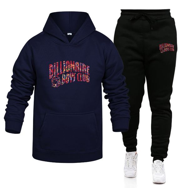 

billionaire sets brand joggers designer tracksuit men hoodies pants mens clothing sweatshirt pullover fashion casual sportswear woman tracks, Gray