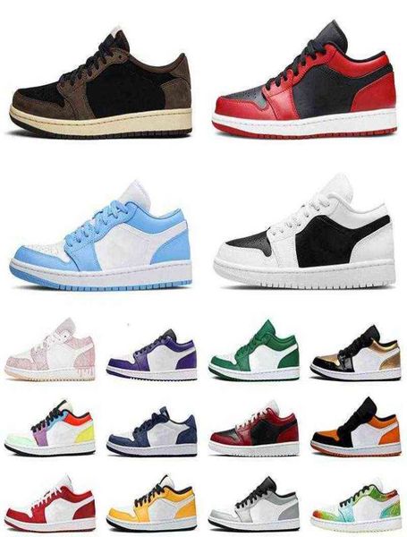 

2021 tie dye 1 mens boots basketball shoes retroes 1s smoke grey obsidian u, Black