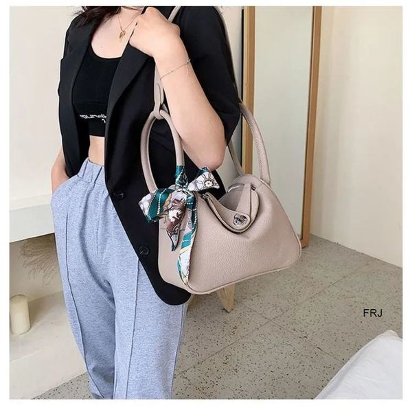 

designer lindi bags herme handbags leather womens 2022 new mothers foreign style doctors versatile one shoulder por