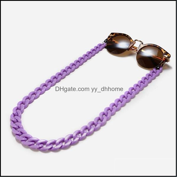 eyeglasses chains new acrylic sunglasses chain women reading glasses hanging neck largand eyeglasses cord eyewear accessory yydhhome dhsum