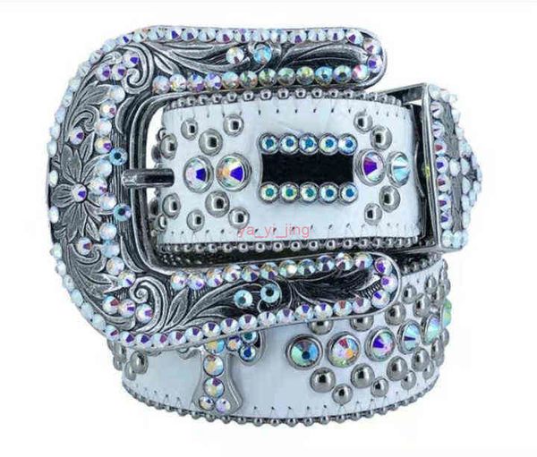 

mens belt belts for men designer fashion belts for women mens 2023 bb simon shiny rhinestones multicolor 814484097, Black;brown