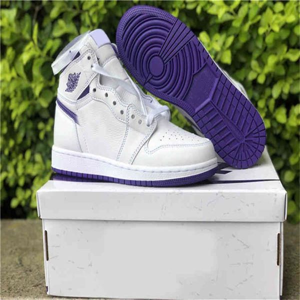 

shoes authentic 1 og wmns court purple men women satin black toe blue chill seafoam tie-dye unc to chicago silver3155