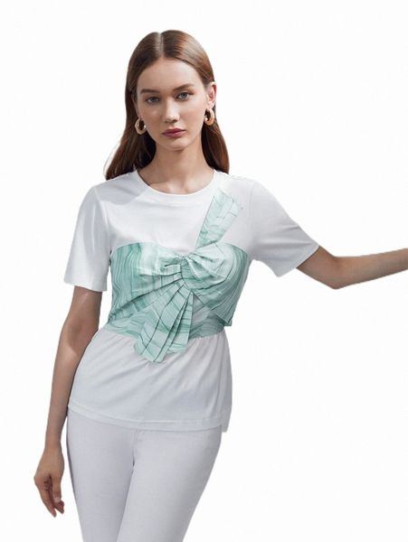 

women's t-shirt motf premium 100% cotton 2 in 1 corset t-shirt x0se#, White